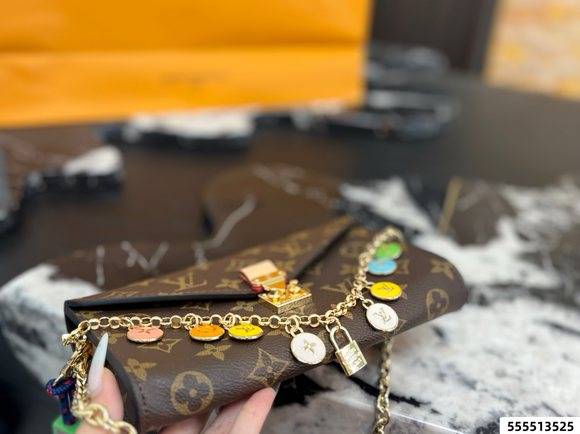 New Louis Vuitton Lily WOC bag