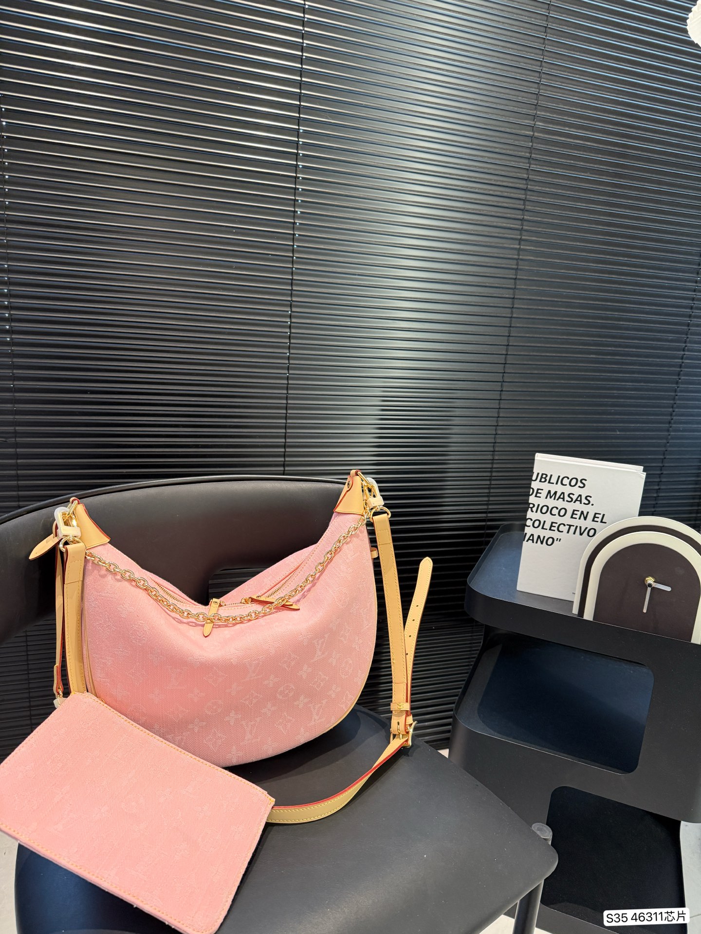 LV underarm bag