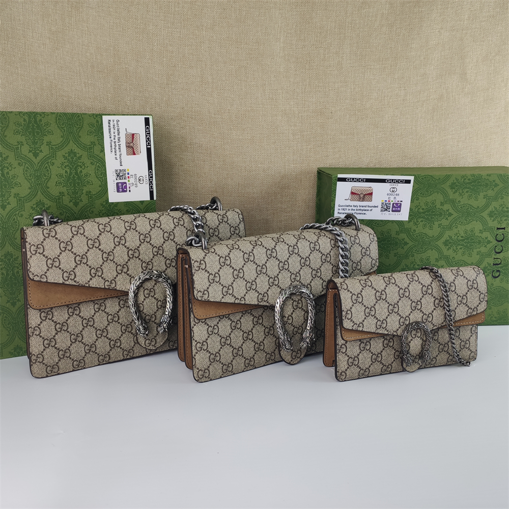 Gucci Dionysus Gg Canvas Small Shoulder Bag 16.5cm 25cm 28cm for Option