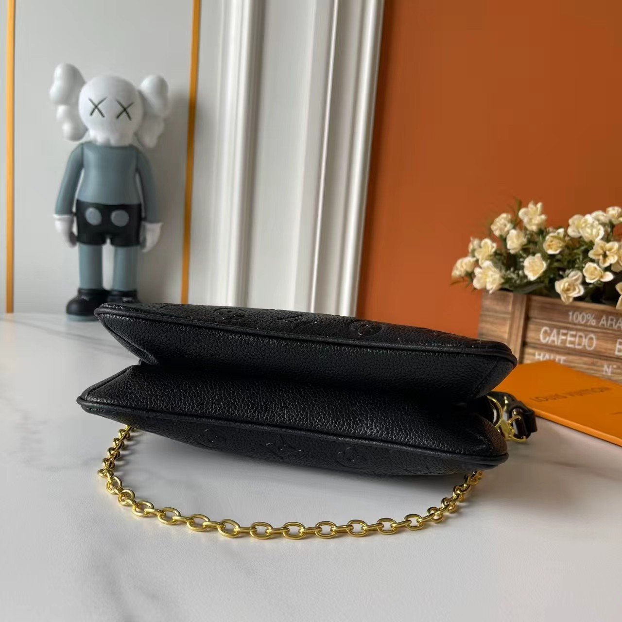 LV Pochette Monogram Denim bag