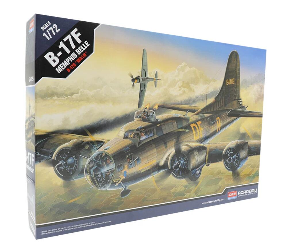 Academy Hobby 12495 B-17F MEMPHIS BELLE 1/72