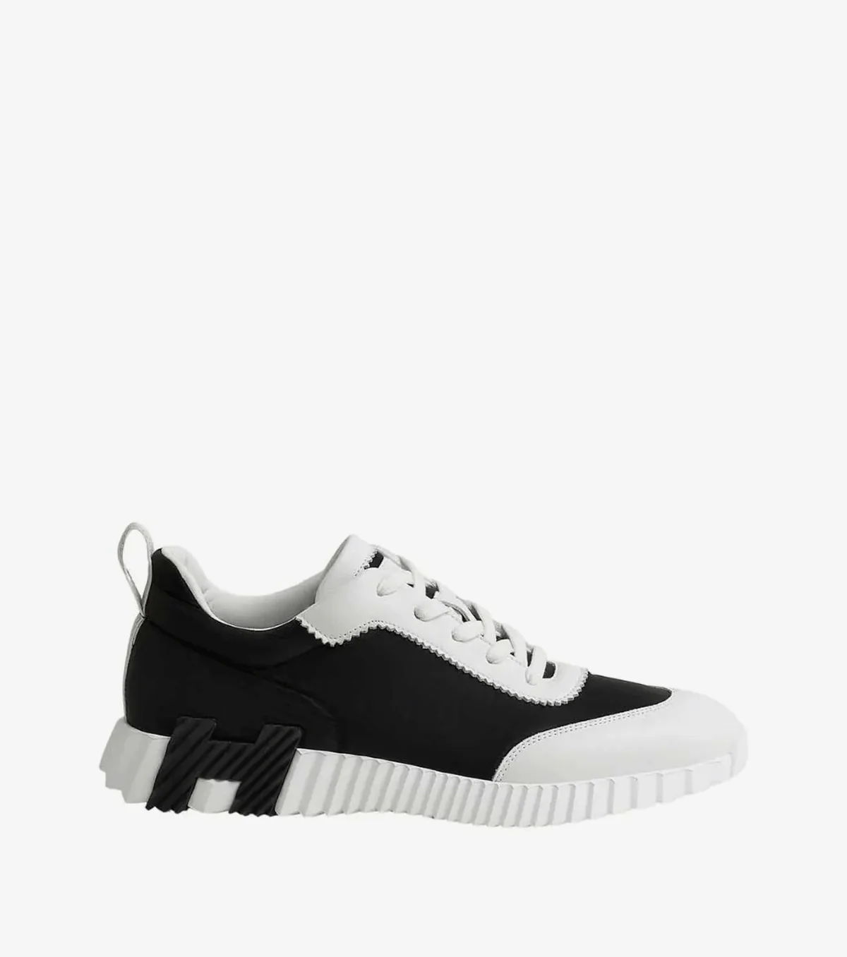 Ripstop Bouncing Sneaker Black White