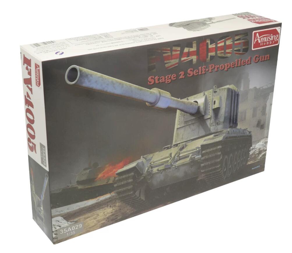 Amusing Hobby 35A029 1:35 Stage 2 Self-Propelled Military Tank Model Kit