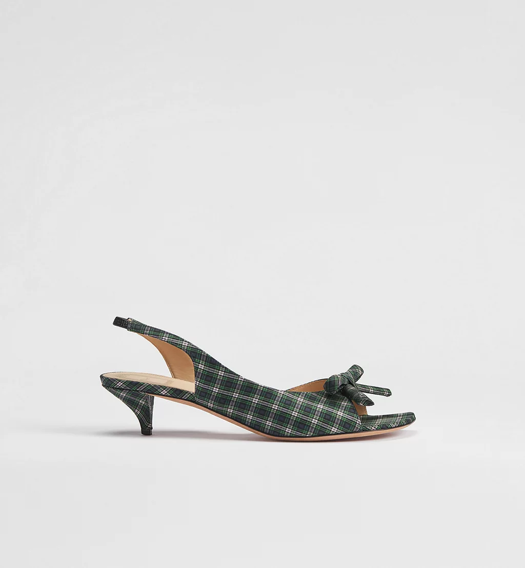 Dior Bow women's shoes, slingback sandals with heels