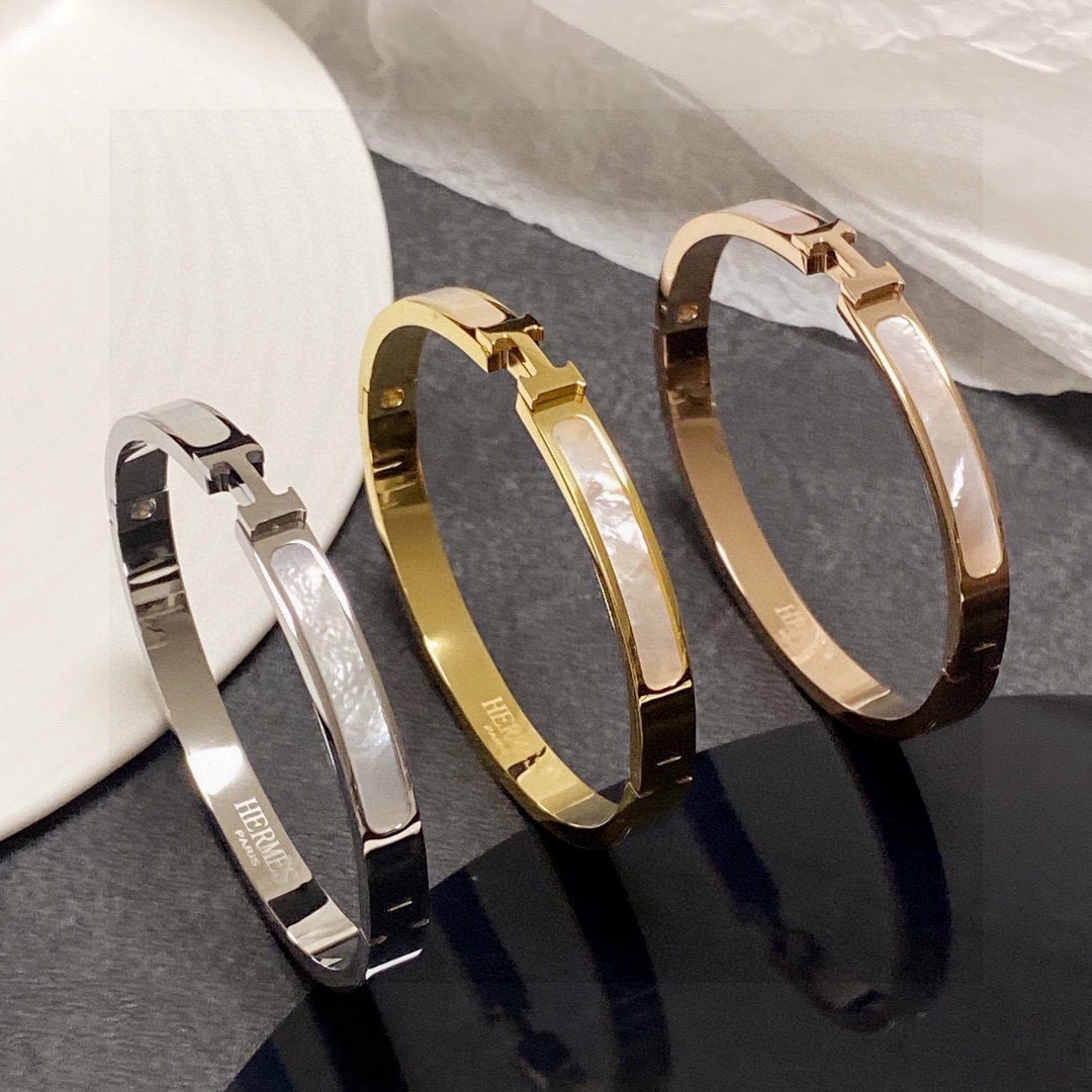 Hermes H bracelet