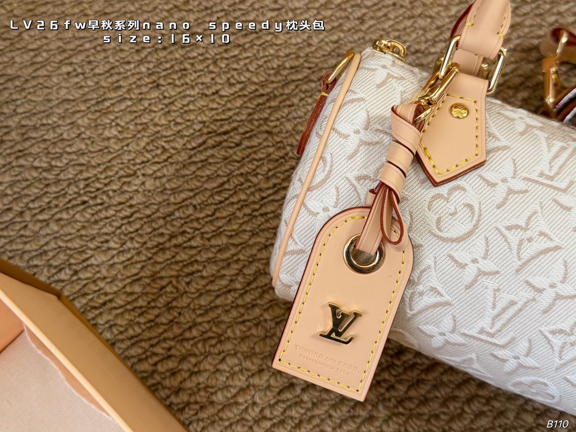 LV Nano Speedy mini Boston bag