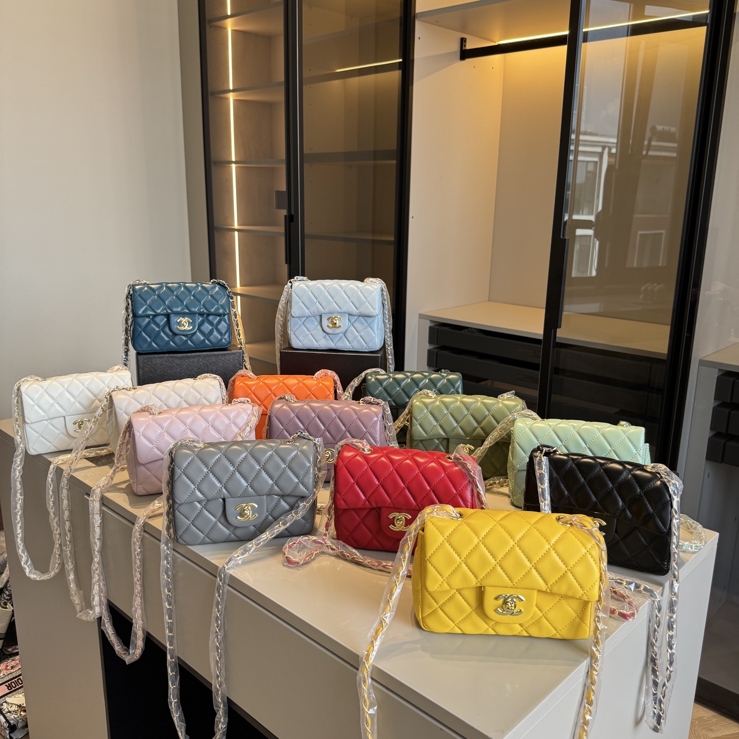 CHANEL CF chain bag