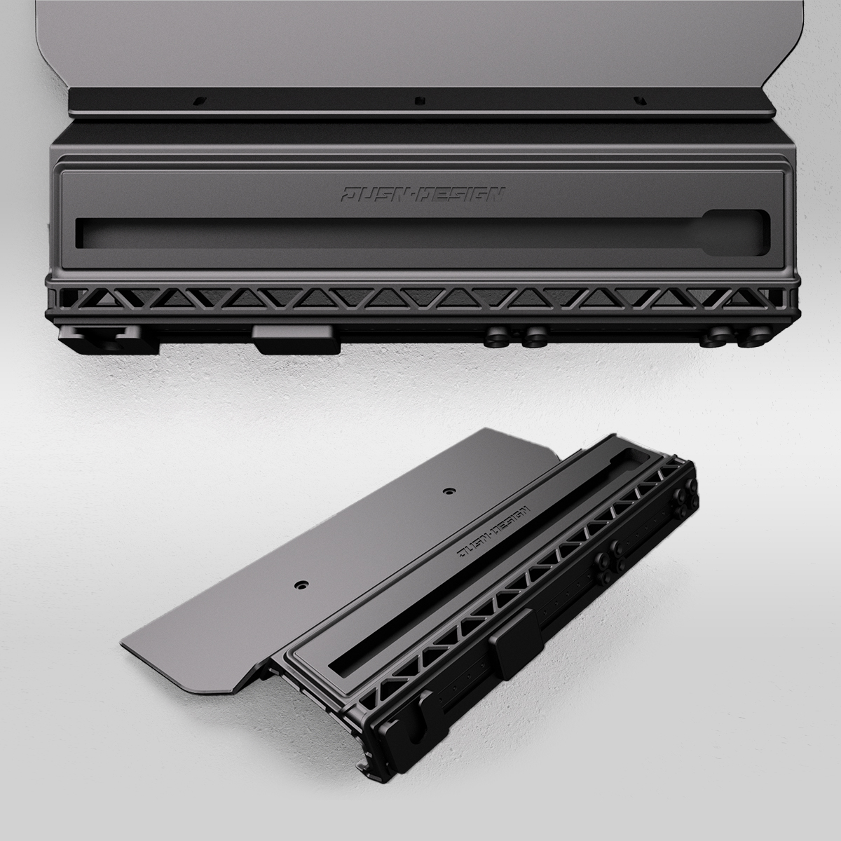 Dashboard & Console Mount for 2021-2015 Ford Bronco Phones, GoPro Cameras, Radios, and Walkie-talkies - JUSNDESIGN