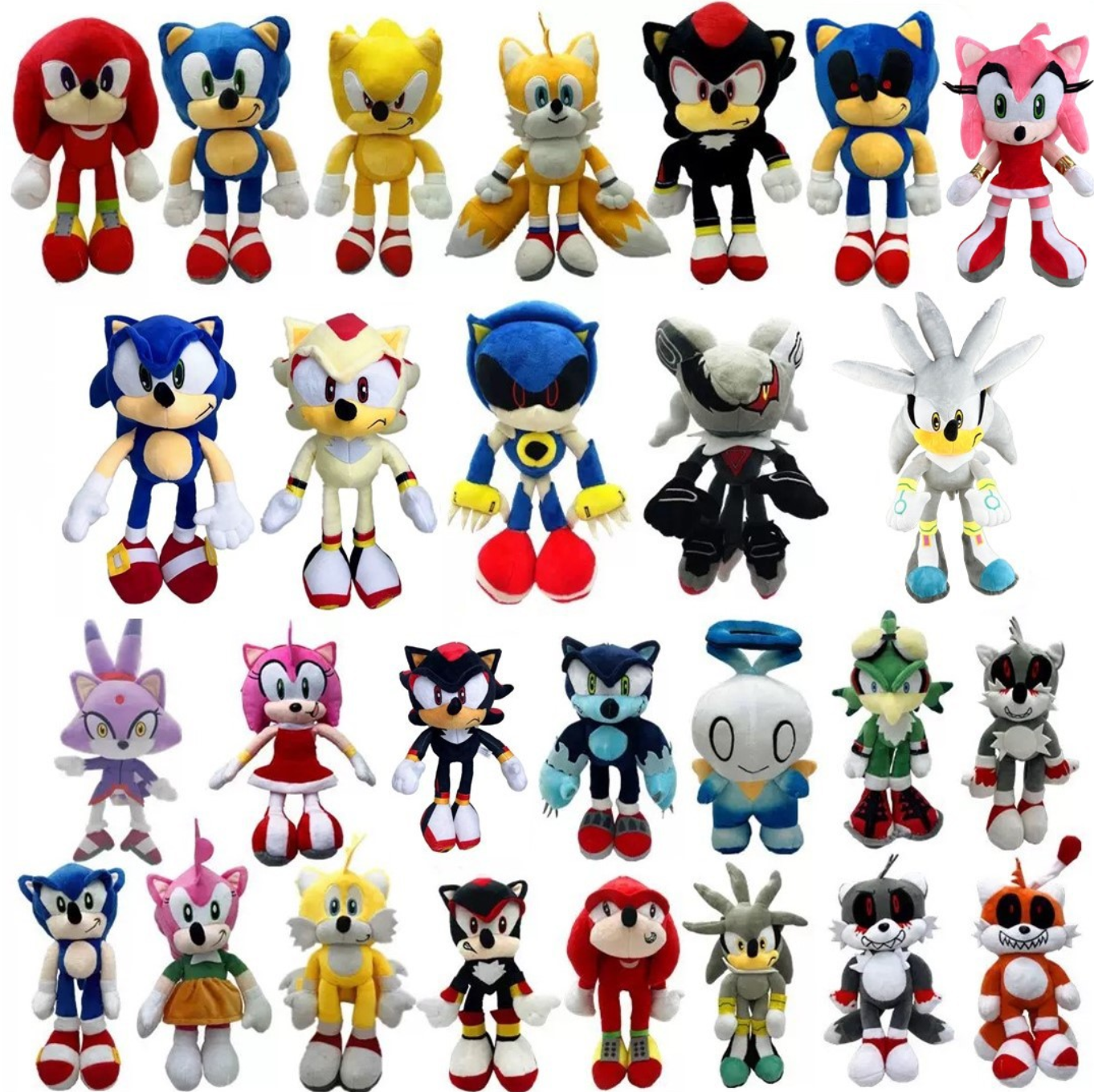 A6008 Sonic Plush Toy Different Model To Chooes