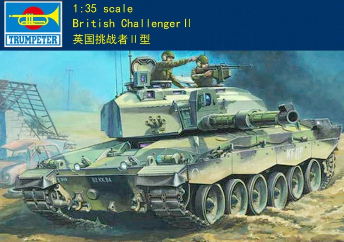 Trumpeter 1/35 00308 British Challenger 2 tank model