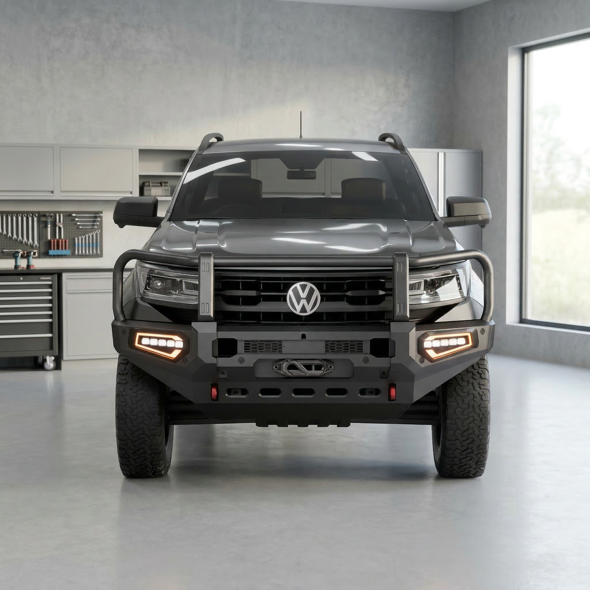 JD-18 Rooftop Guard Front Bumpers - JUSNDESIGN