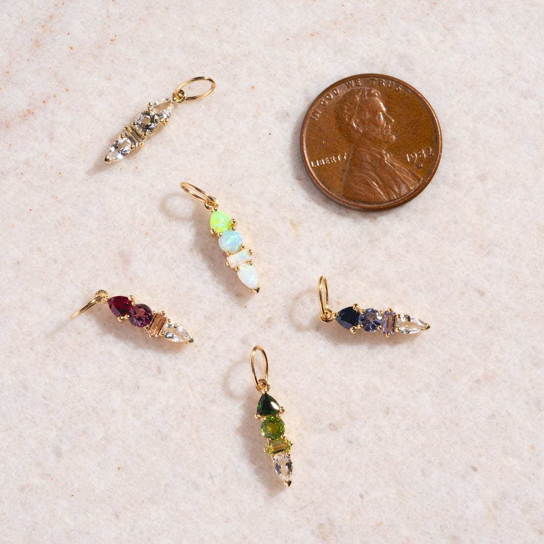 personalized birthstone necklace