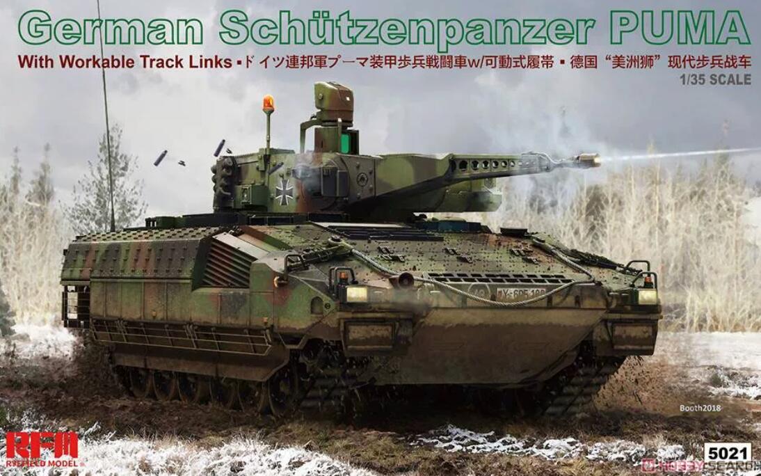 Rye Field Model RFM RM-5021 1/35 Scale German Schutzenpanzer model Kit