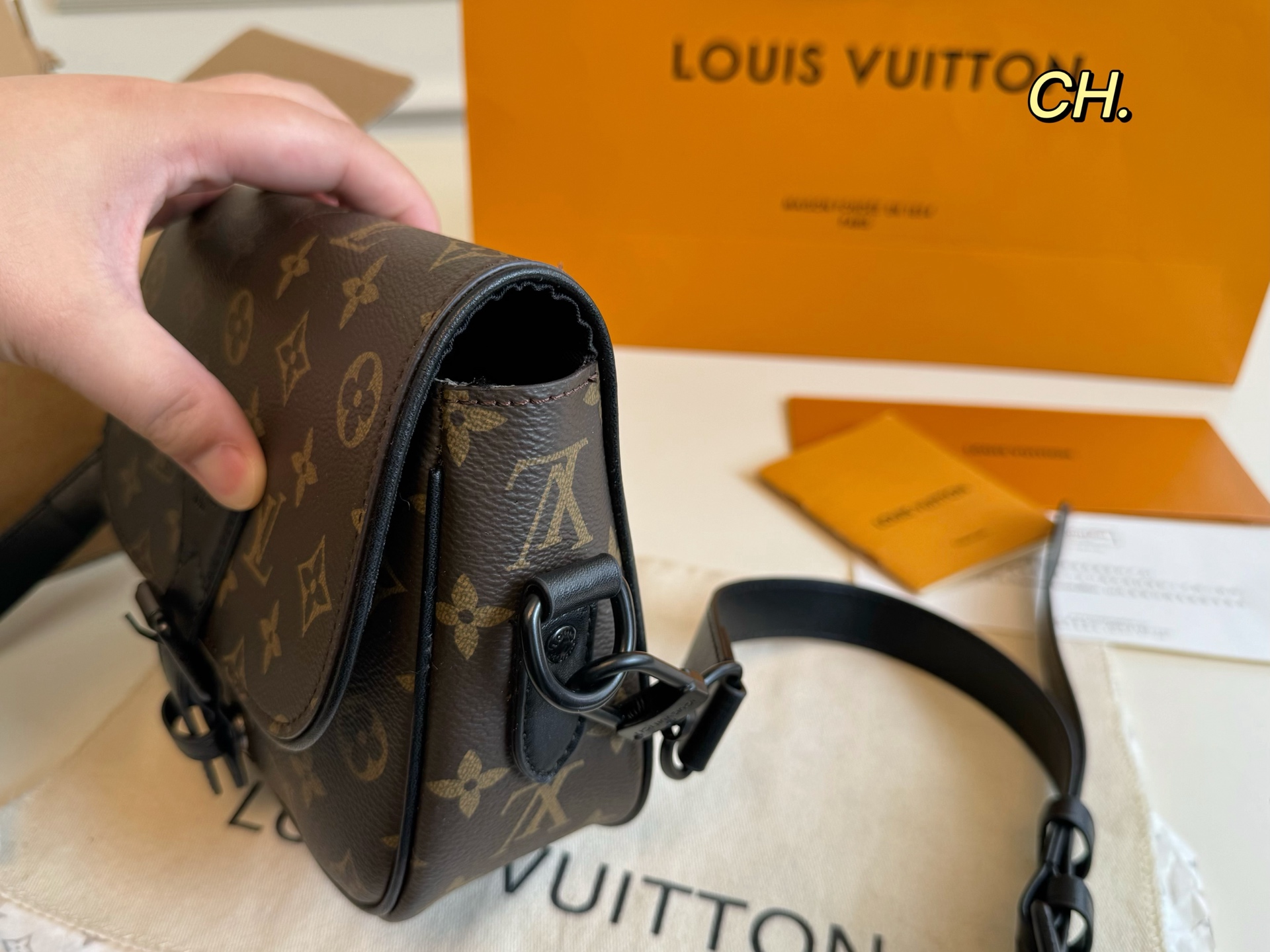 LV Montsouris messenger bag