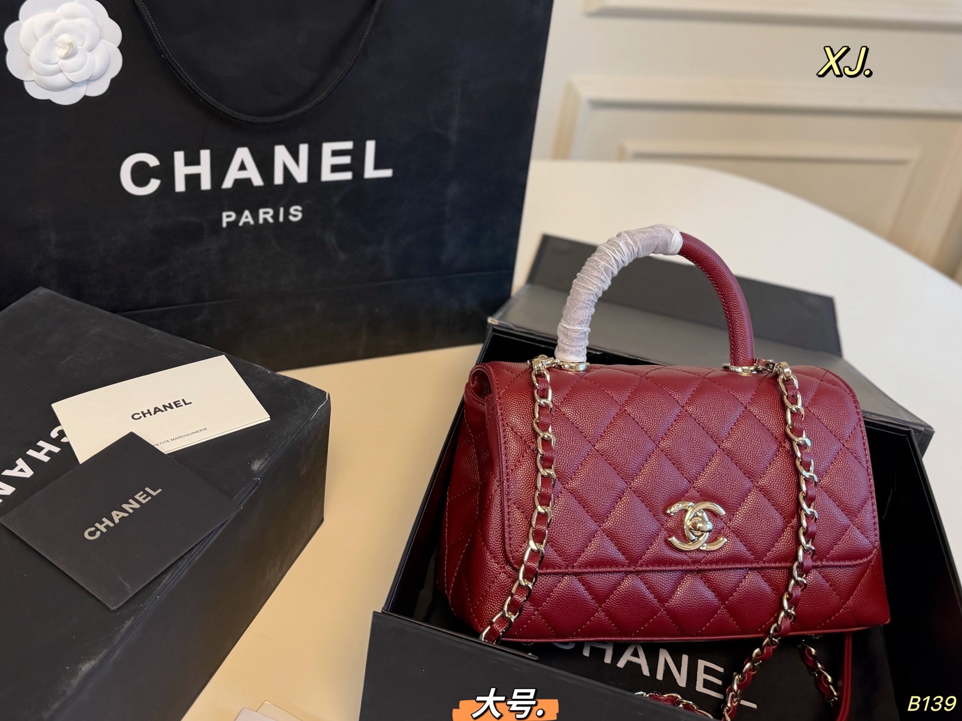 CHANEL Coco Handle Handbag