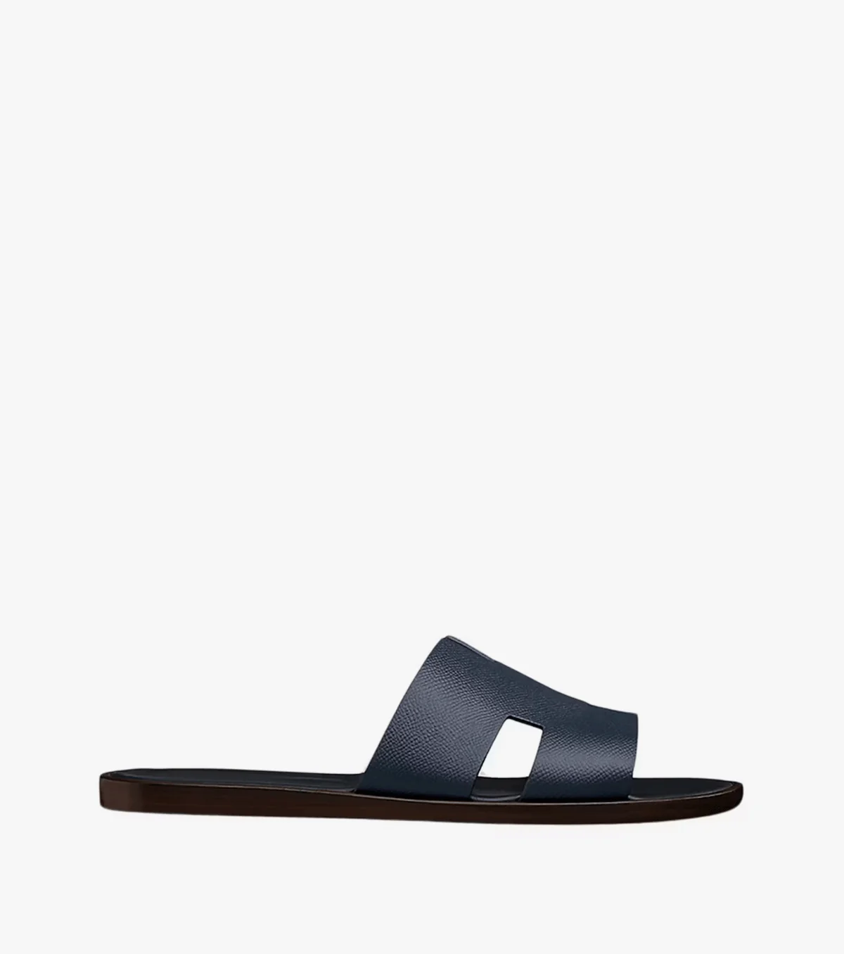 Izmir Sandal Marine Brown Epsom Leather