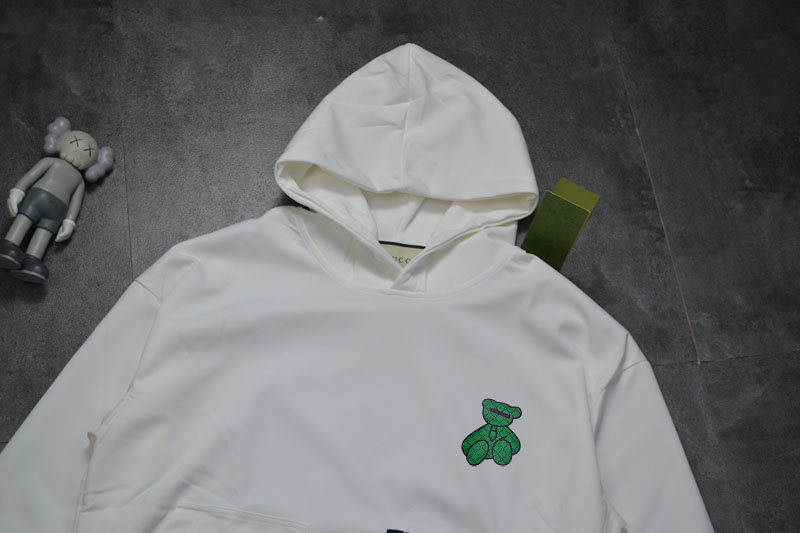GUCCI Bear logo hoodie