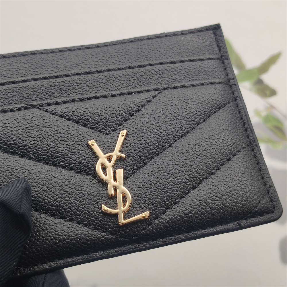 YSL Grain De Poudre Matelasse Monogram Case