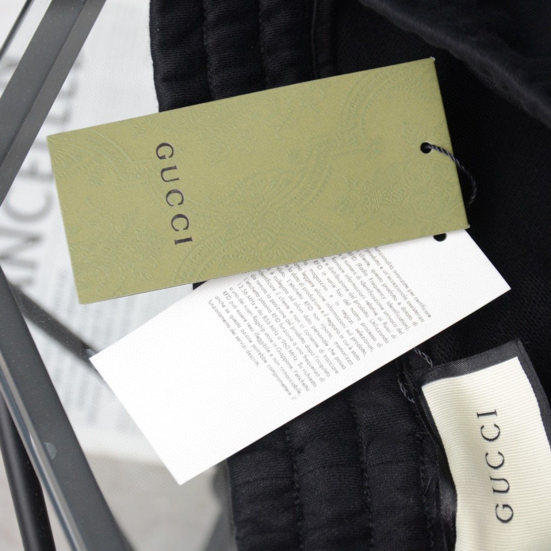Gucci classic double Glogo casual sweatpants
