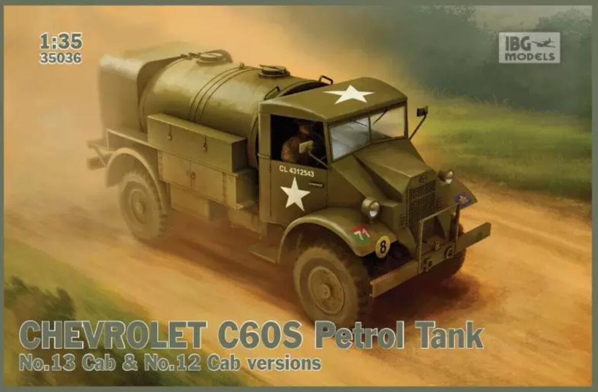 1/35 IBG CHEVROLET C60S WATER TANK 35036
