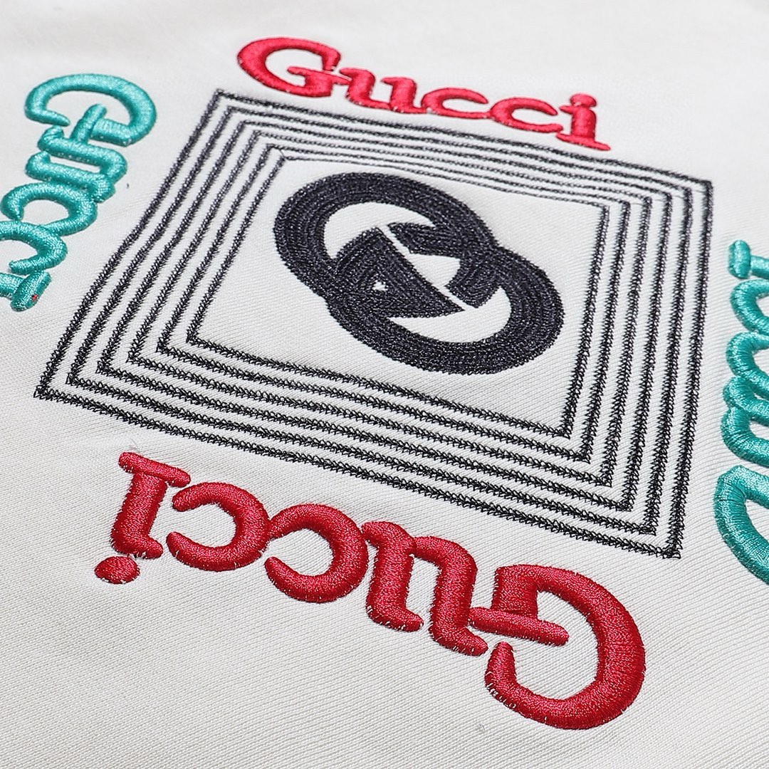 GUCCI printed crew-neck hoodie