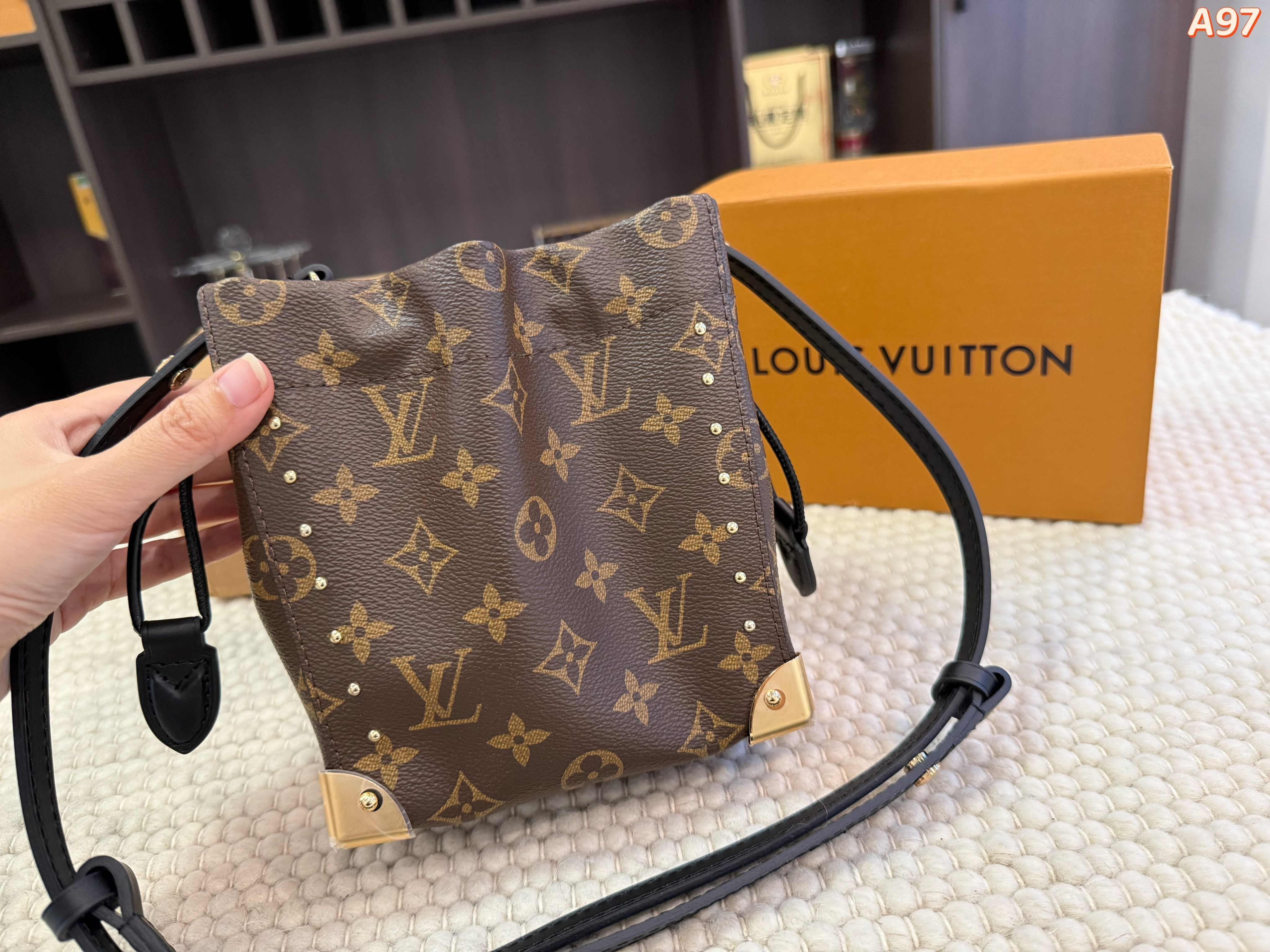LV bucket bag