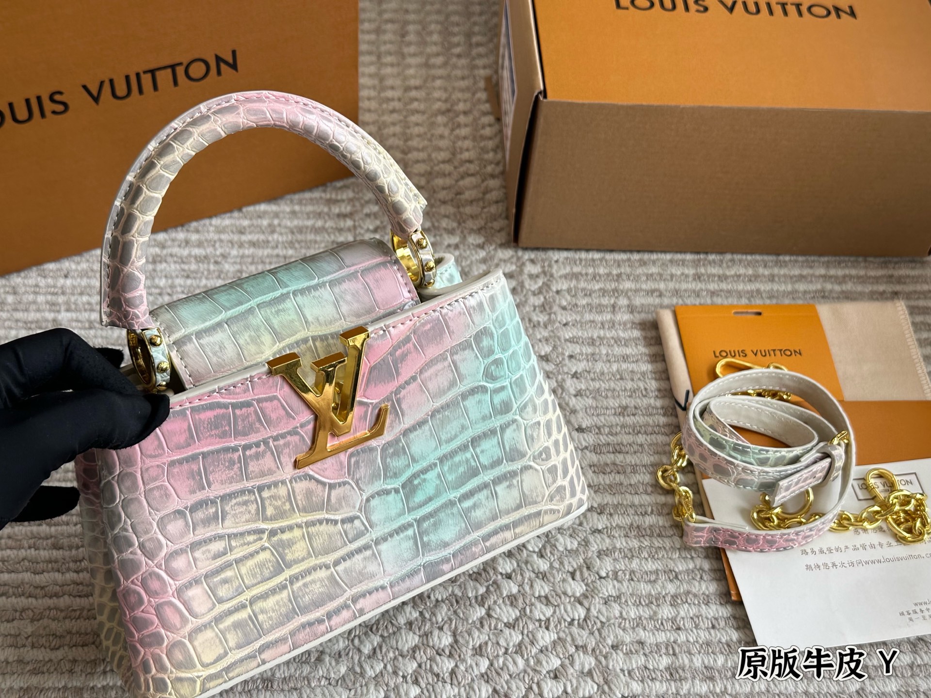 LV Capucines handbag