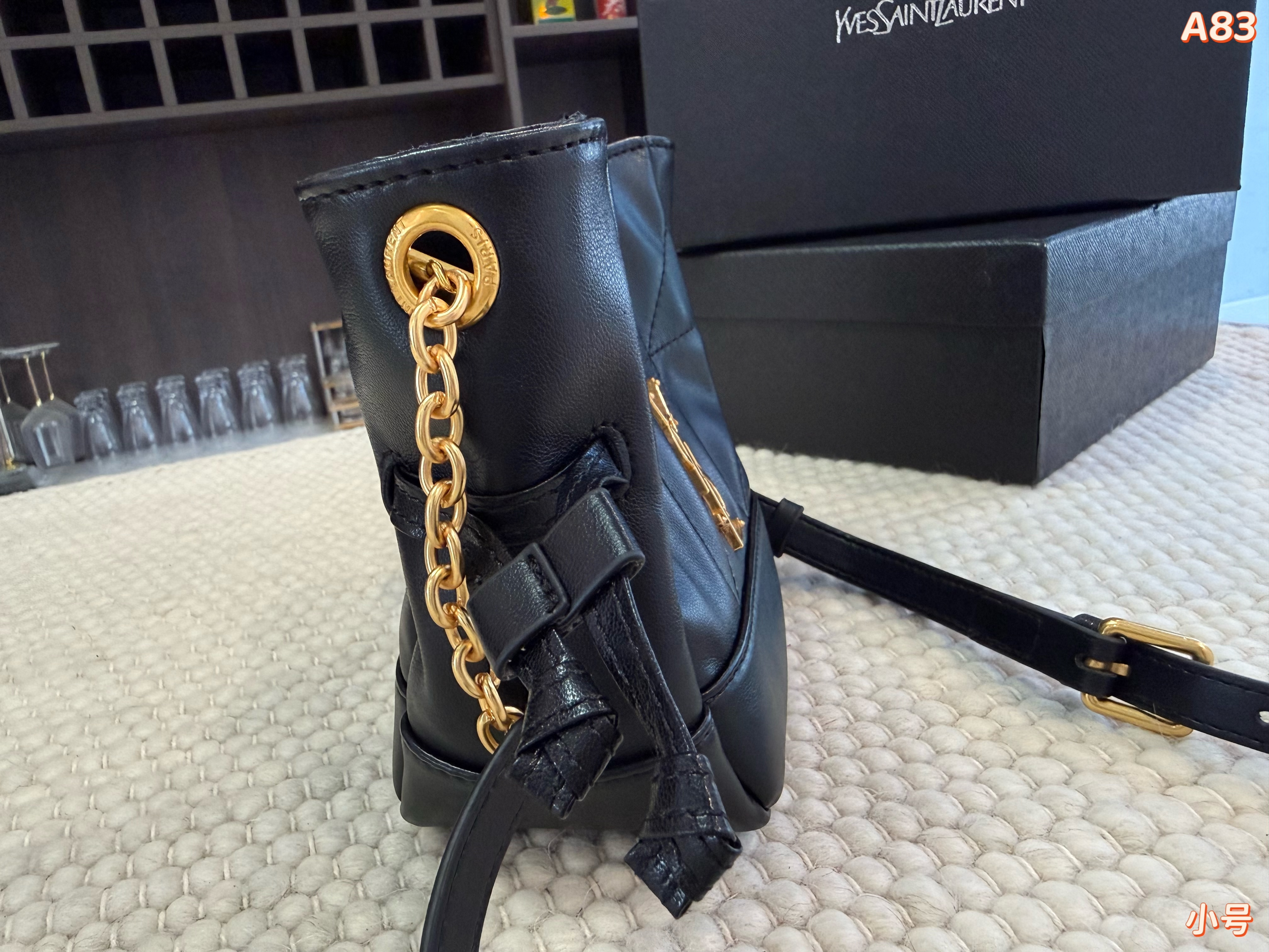 YSL Drawstring bag