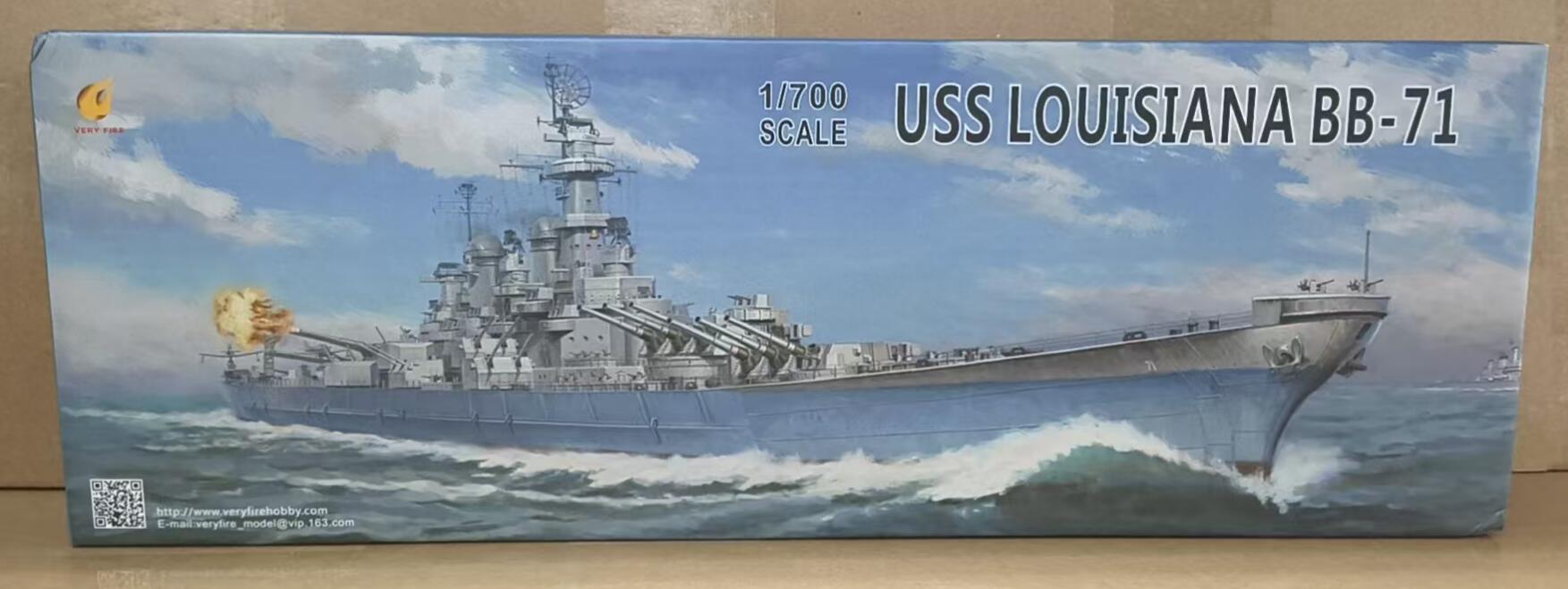 1/700 US Navy Louisiana BB-71 Very Fire kit VF700902