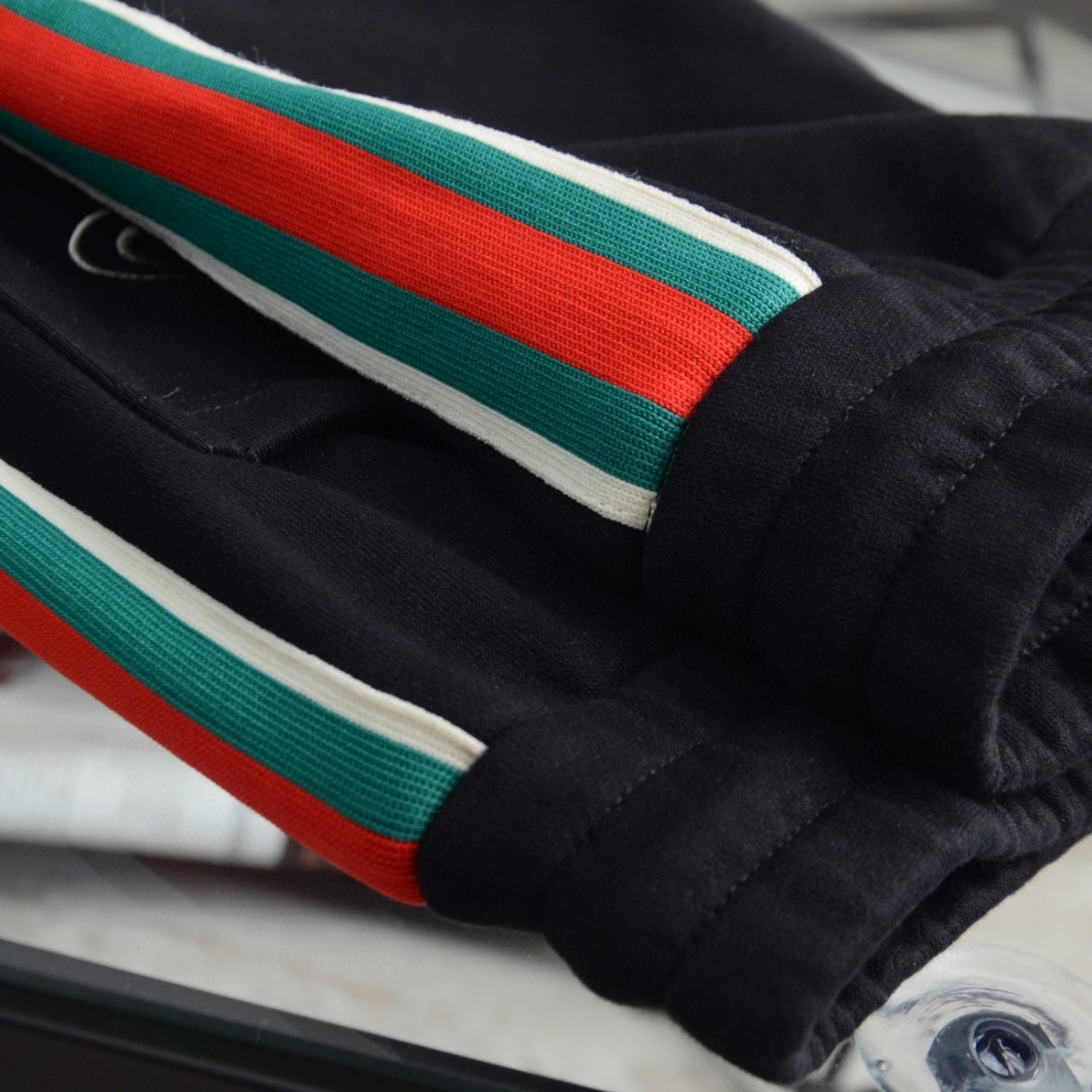 Gucci classic double Glogo casual sweatpants