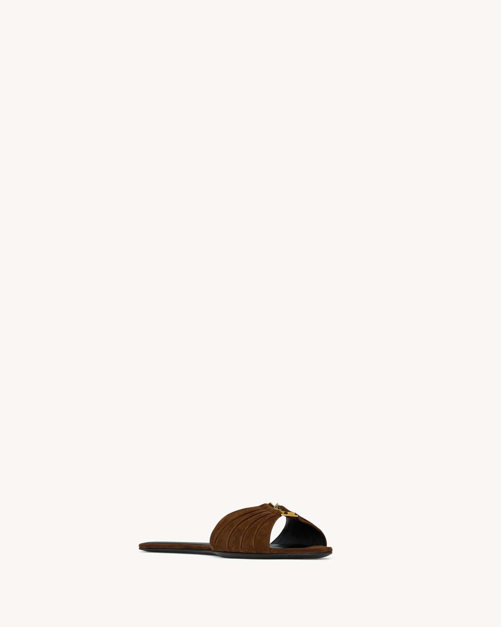 Saint Laurent shoes BABYLONE suede sandals