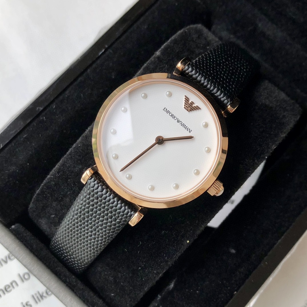Armani Butterfly Double Snap Watch