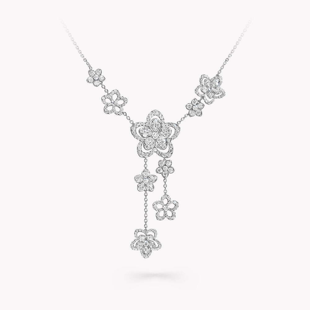 Graff Necklace Wild Flower Diamond Necklace