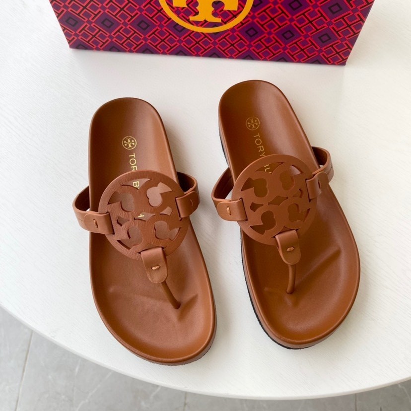 TB Tory Bruch Classic Flip Flops
