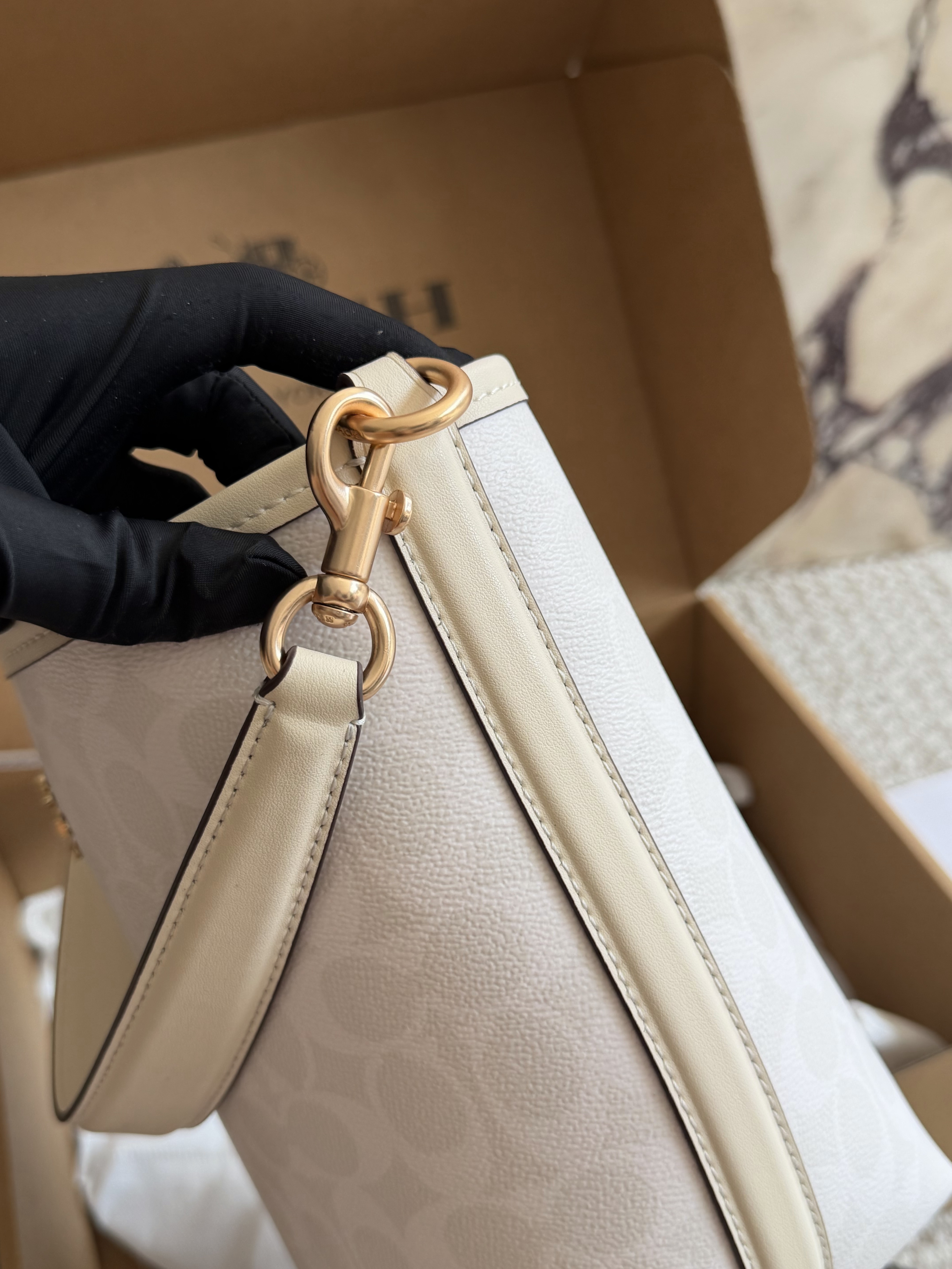 Coach bucket bag