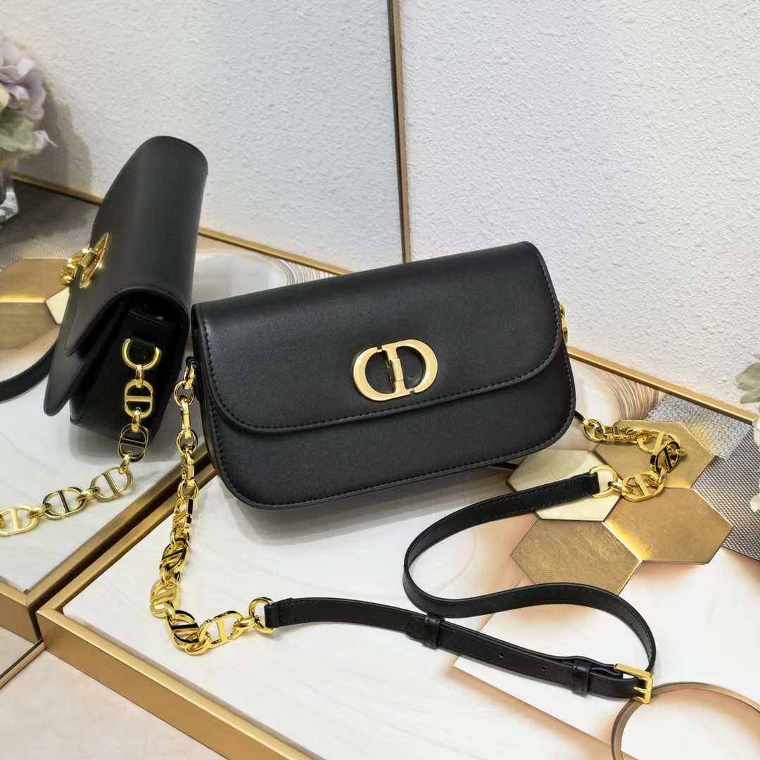 Dior 30 Montaigne Avenue Bag - Black High Grade