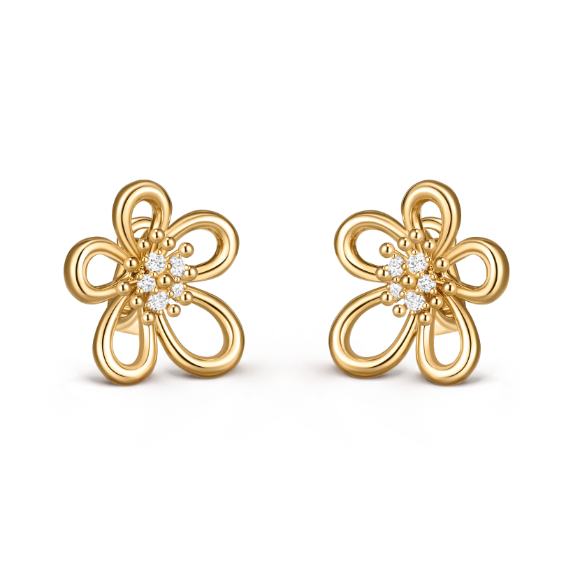 Van Cleef & Arpels Flowerlace Earrings