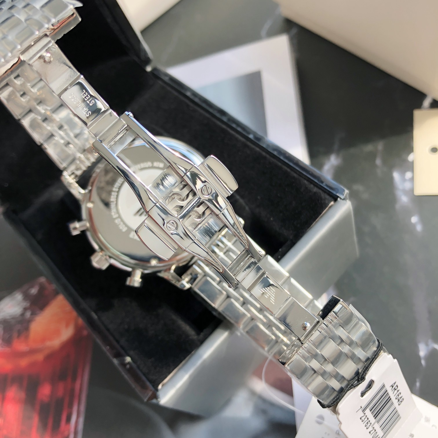Armani men's business watch