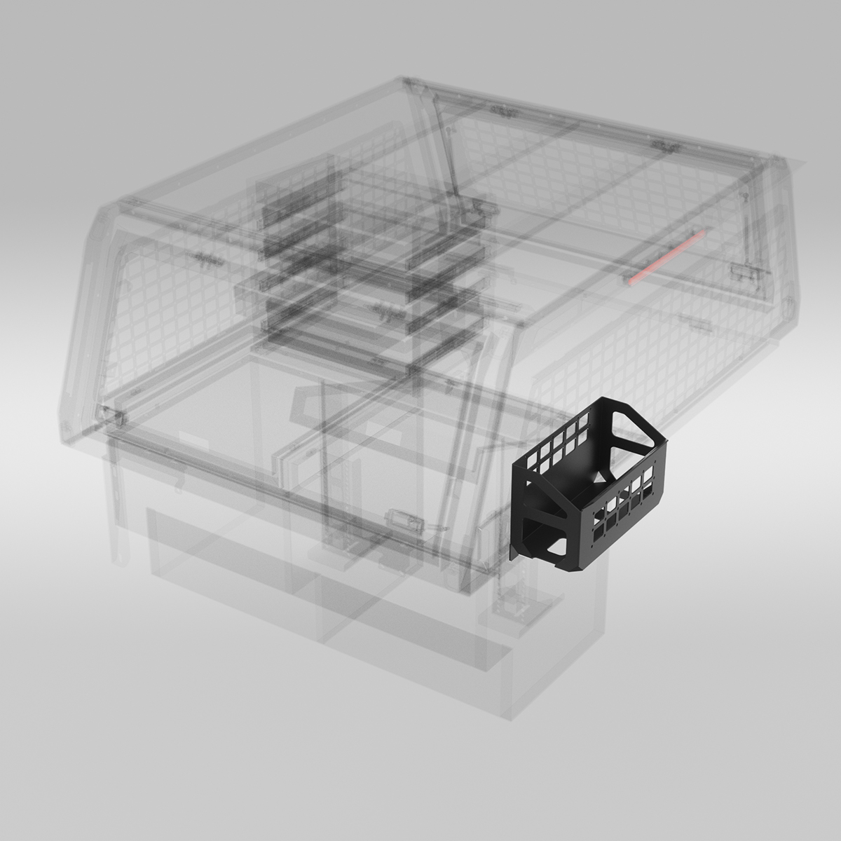 JD19-REAR INTEGRATEDUTILITY SYSTEM for Ranger - JUSNDESIGN