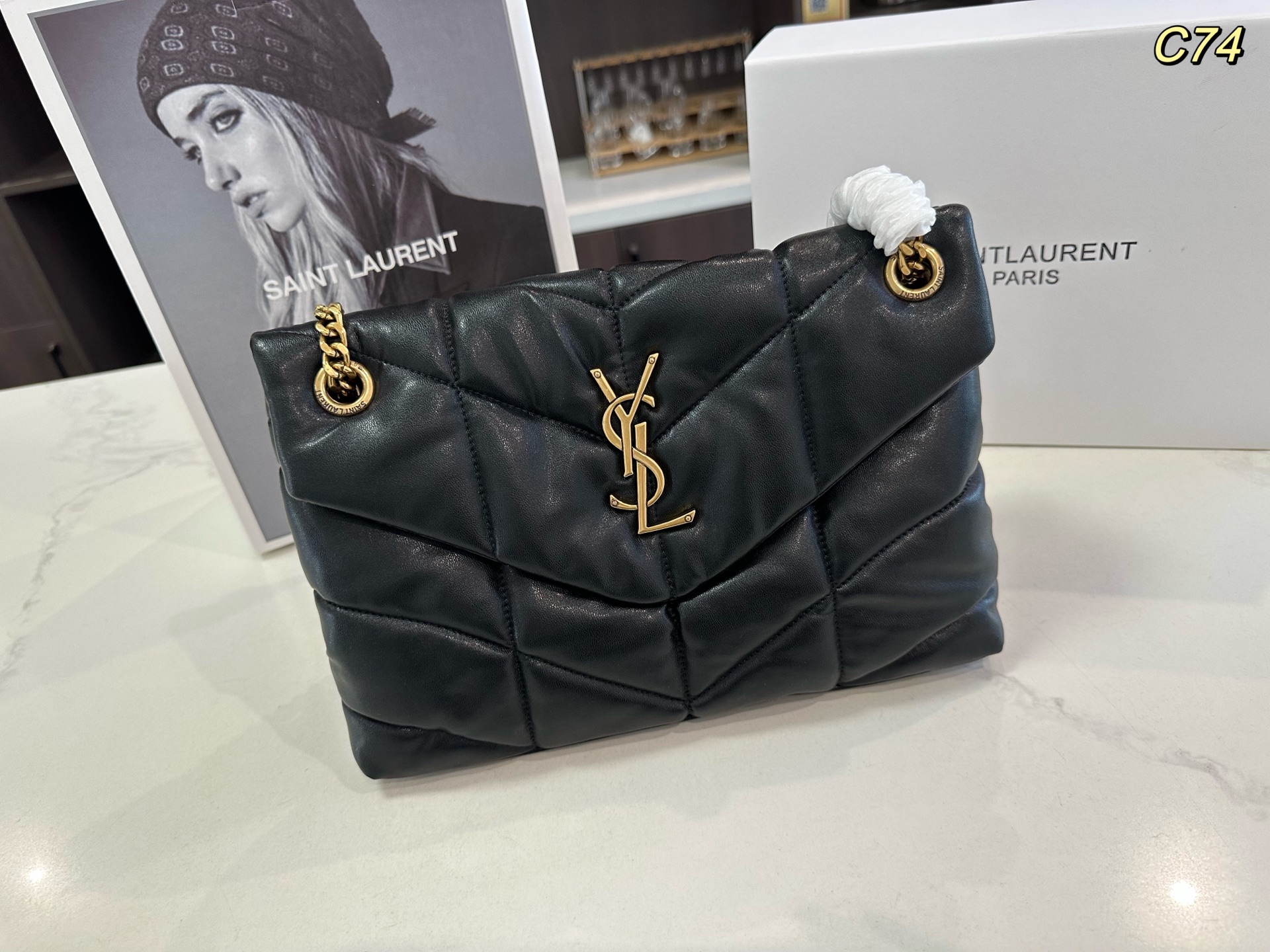 YSL Saint Laurent Women's PUFFER Cloud Bag