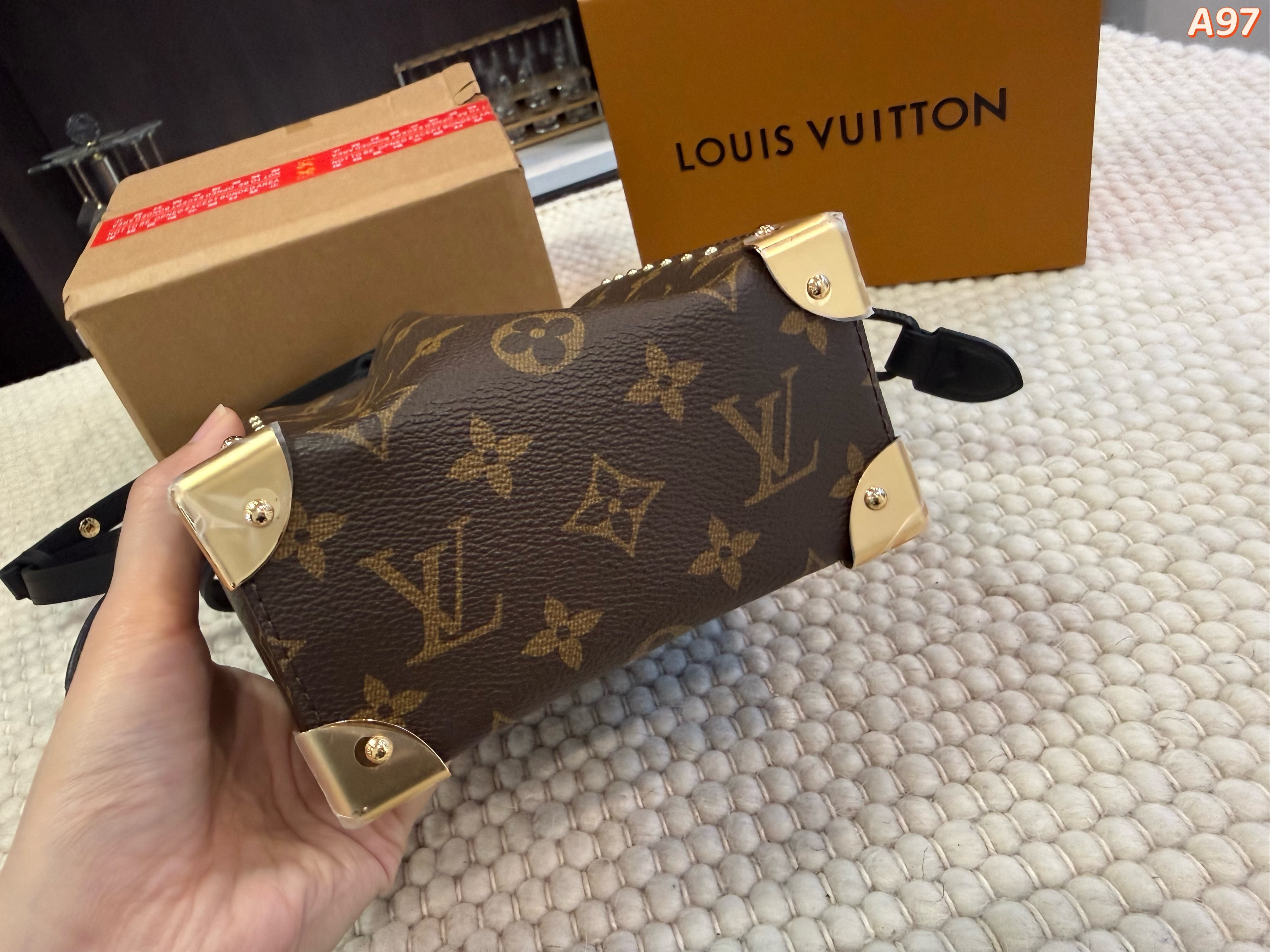 LV bucket bag