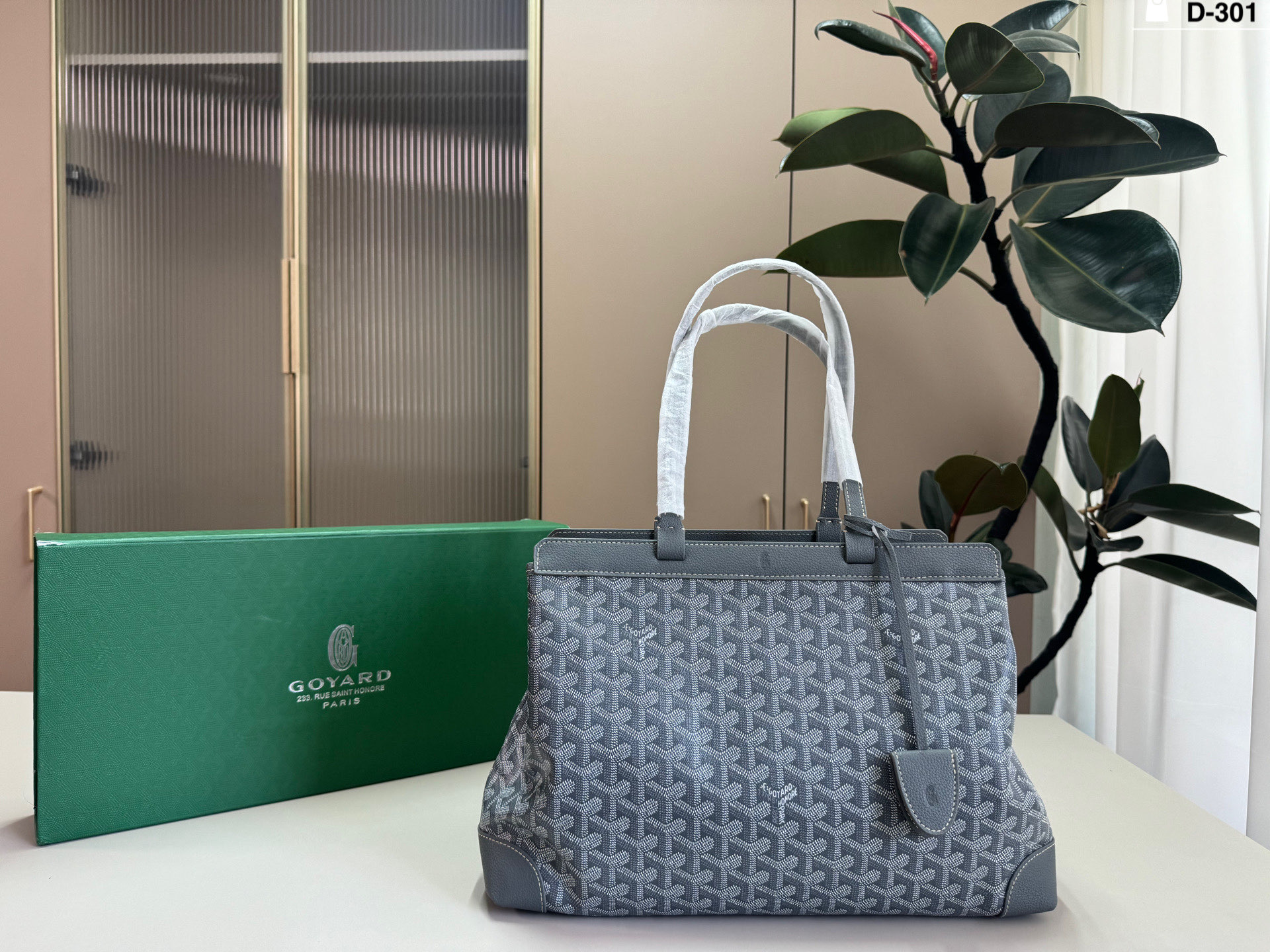 goyard Bellechasse Biaud shopping bag