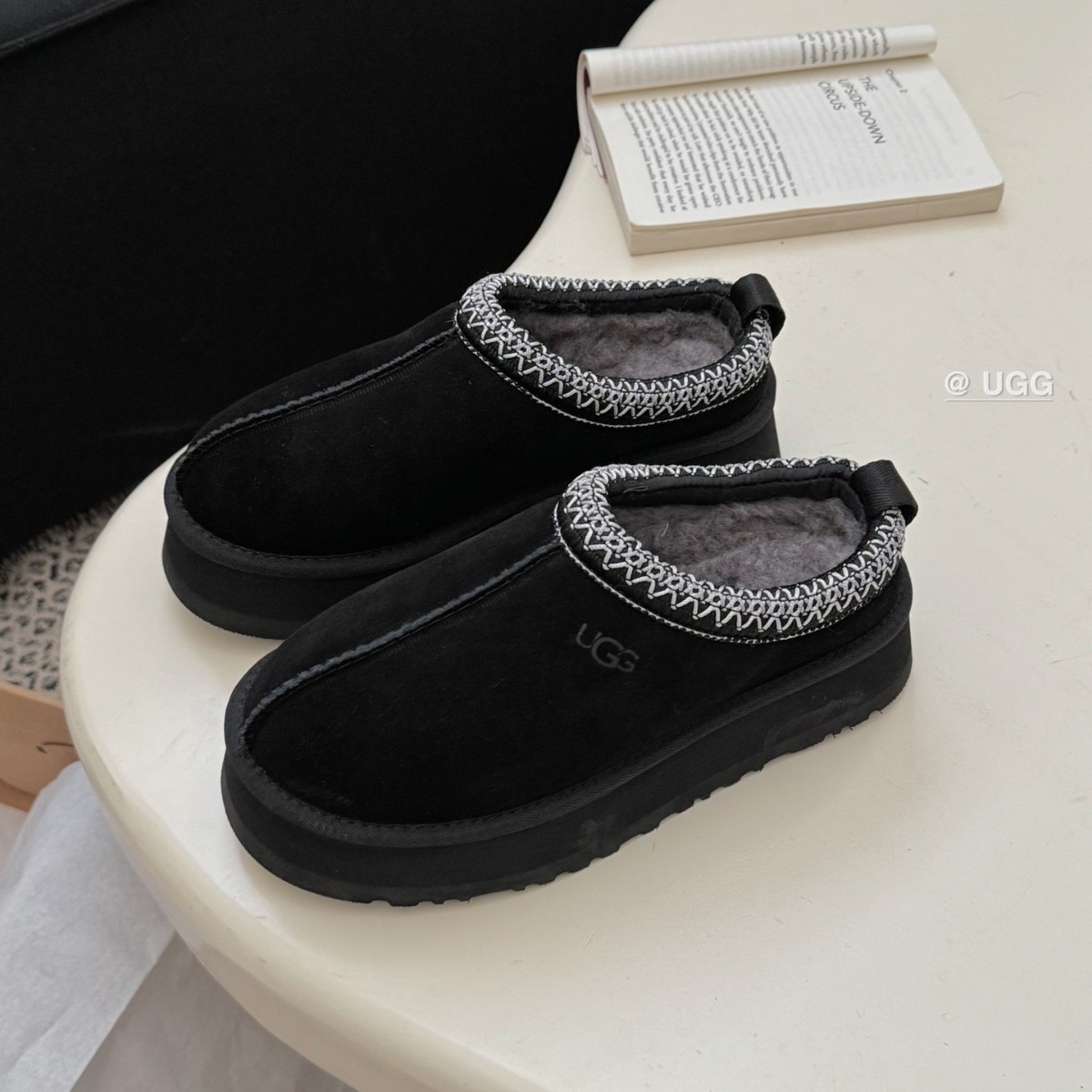 Platform snow boots women's inner height-raising cotton boots slipper