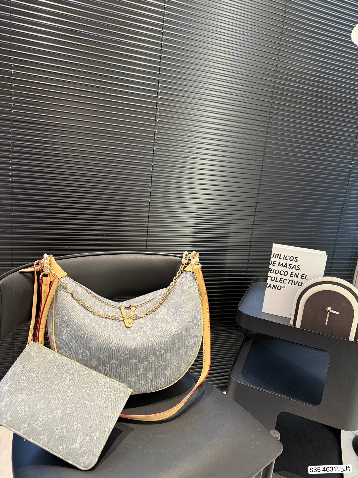 LV underarm bag