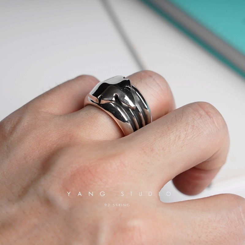 BIG FLEUR TAIL RING