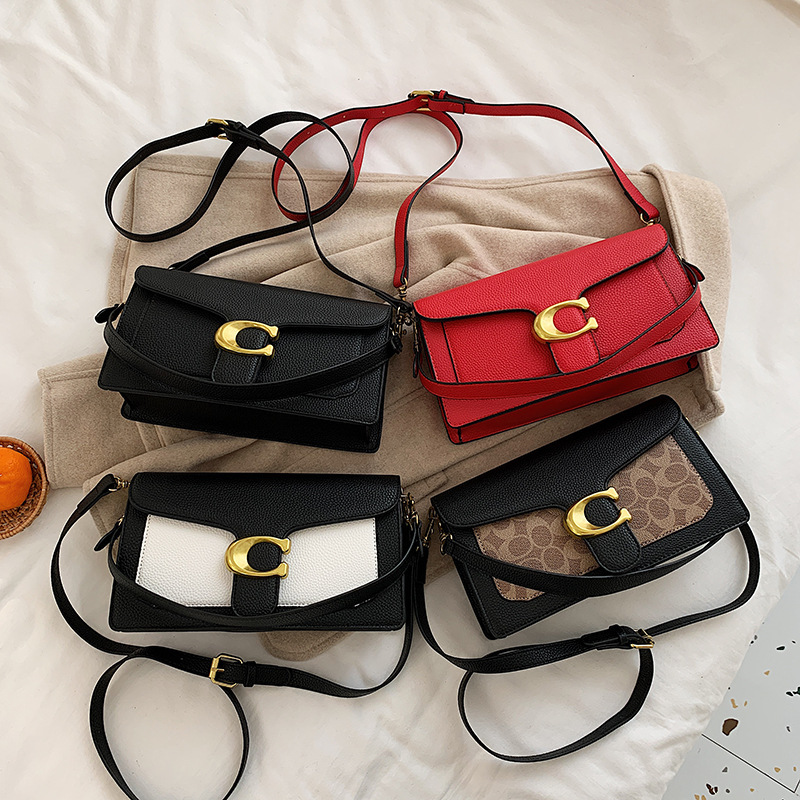 Coach Lichee Pattern shoulder bag