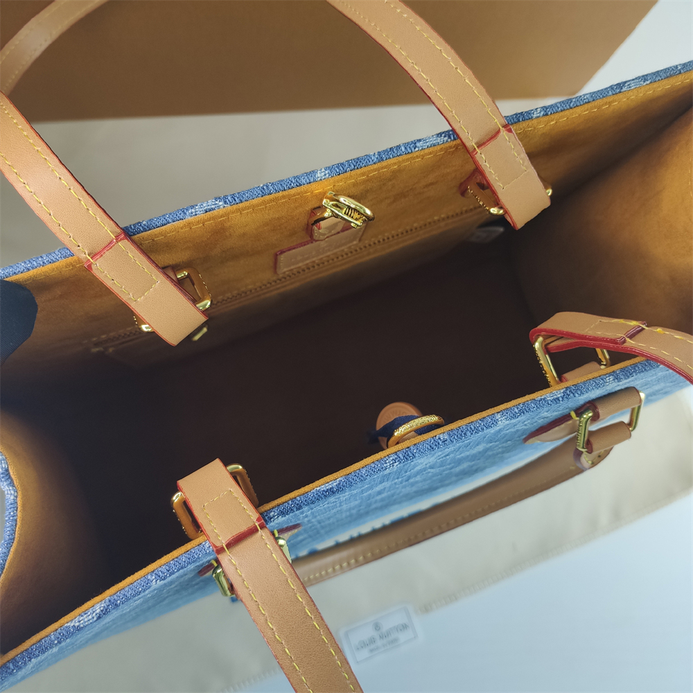 Louis Vuitton Denim Tote Bag