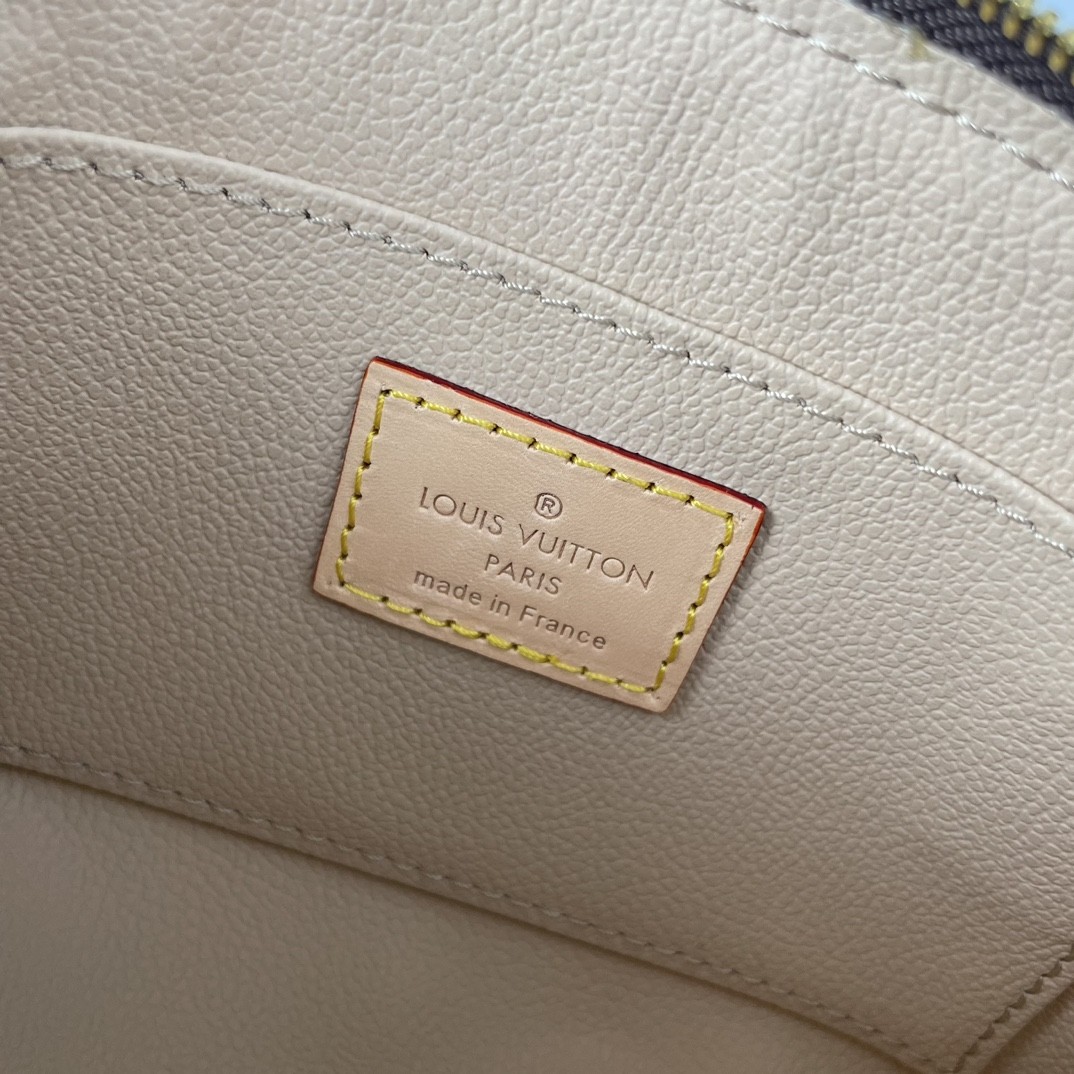LV compact cosmetic bag