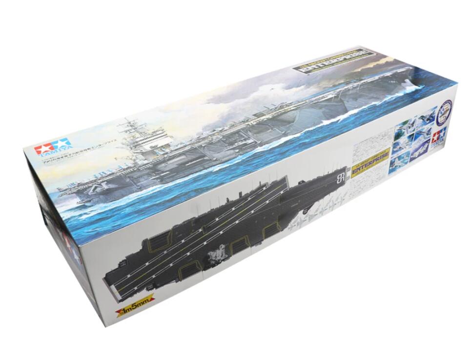 Tamiya 78007 1/350 USS CVN-65 Enterprise Carrier Plastic Model Kit