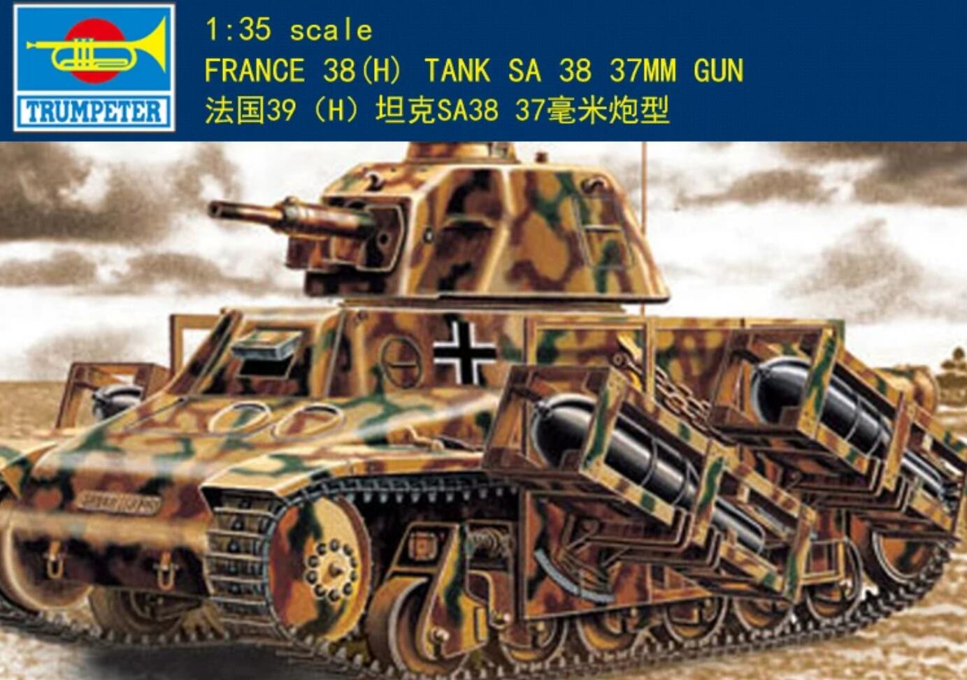 Trumpeter 00352 1/35 France 39(H) Tank